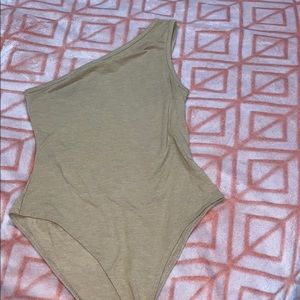 Forever 21 tan bodysuit
